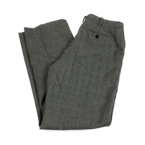 Brooks Brothers Pants - Brooks Brothers 346 Caroline Plaid Wool Pants 12